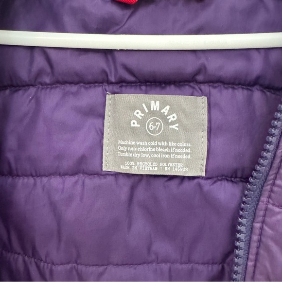 Purple Kids Puffer Jacket (Primary Brand - Size 6/7) - Picture 2 of 8